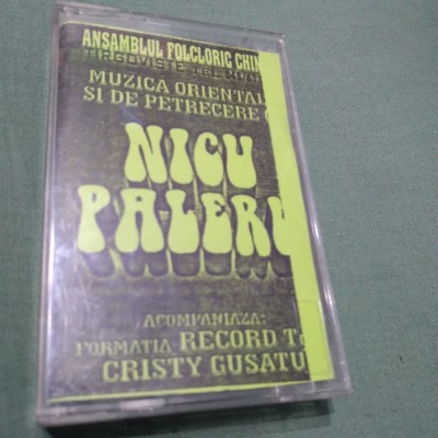 CASETA PETRECERE FORMATIA RECORD CU NICU PALERU RARA!!DE TARABA foto