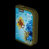 Penar neechipat cu o clapa, dimensiune 13,5 x 19,5 x 3 cm, motiv deep sea