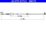Cablu frana de parcare ATE 24.3727-0173.2 Audi Seat Skoda VW A3 Bora Golf IV Leon New Beetle Octavia I Toledo II