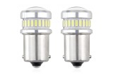 Bec pozitie ciresa auto tip LED Canbus, R5W, 12V-24V; BA15s, 24 LED SMD + 6 LED SMD 3030, 2 buc. AutoDrive ProParts