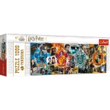 PUZZLE TREFL PANORAMA 1000 HARRY POTTER CELE 4 CASE DIN HOGWARTS SuperHeroes ToysZone