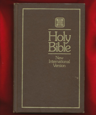 &amp;quot; The Holy Bible&amp;quot; New International Version foto