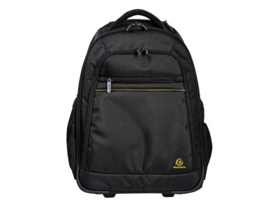 Rucsac laptop 15,6 Exactive Exabusiness cu roti si maner telescopic Exacompta 18634E, negru foto