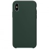 Husa Silicon Verde Oppo A52, Protectie Slim, Culoare Pure