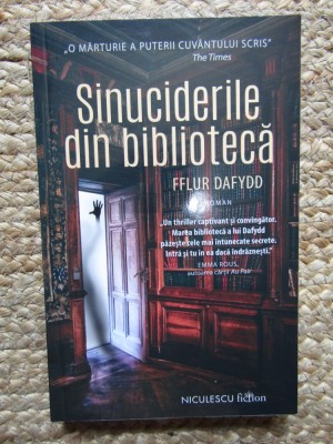 Sinuciderile din biblioteca - Fflur Dafydd foto