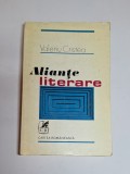 Alianțe literare &ndash; Aut. Valeriu Cristea, Ed. Cartea Rom&acirc;nească, 1977