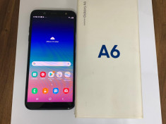 Samsung A6 cutie garantie, accesorii,dual sim foto