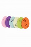 Accesorii pentru activitati senzoriale,ou,fetru,6 bucati set