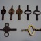 chei vechi duble pentru ceasuri