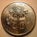 A.767 MAREA BRITANIE ANGLIA 90TH BIRTHDAY QUEEN MOTHER 5 FIVE POUNDS 1990 XF/AU