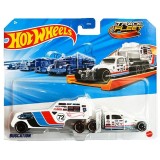 Set camion cu remorca, Hot Wheels, Track Fleet, Bugcation, JKP34