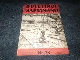REVISTA BULETINUL SAPTAMANII NR 33 1937