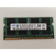 Memorie RAM Laptop, Samsung, 8GB, 2Rx8, DDR3L, PC3L-12800S, 1600MHz, 1.35V, M471B1G73QH0-CH9, CL11, Non-ECC, SODIMM, 204 pini