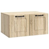 vidaXL Oglindă TV montată pe perete Stejar Sonoma 59,5 x 41 x 30 cm 899357