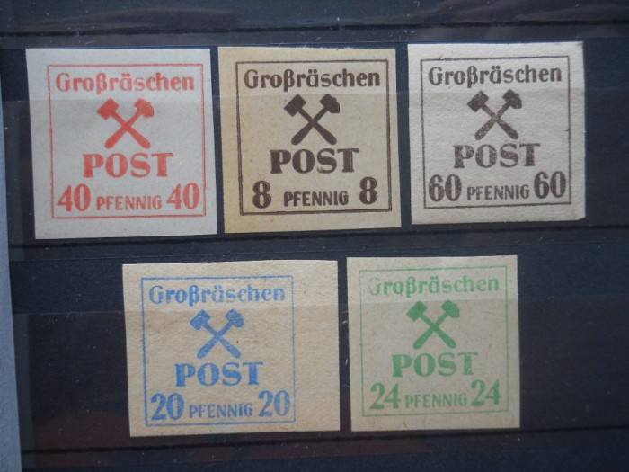 CN GERMANIA POSTA LOCALA GROSSRASCHEN