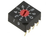 &Icirc;ntrerupător codificare PCB THT 2,54mm 100m&Omega;