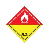 Autocolant ADR 5.2 Substanțe peroxidice organice