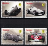 GUYANA 2009 - Masini Ferrari /serie completa MNH