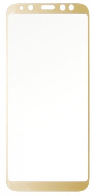 Folie sticla protectie ecran MTB Full Glue margini aurii pentru Samsung Galaxy A6 2018 foto