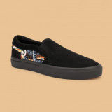 &Icirc;ncălţăminte Skateboard Vulca 500 Slip-On Negru Adulţi, Oxelo