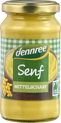 Mustar bio 200ml Dennree foto