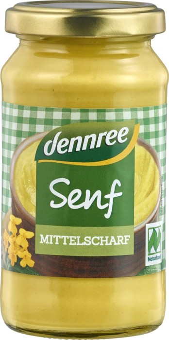 Mustar bio 200ml Dennree