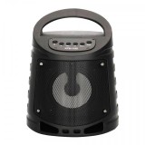 Boxa portabila elSales KTS-1122 cu Bluetooth, USB, card SD, lumina LED, radio FM, negru