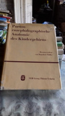 PNEUM-ENZEPHALO GRAPHISCHE ANATOMIE DES KINDERGEHIRNS - DAGOBERT MULLER (ANATOMIE GRAFICA ENCEFALOTRIGEMINALA A CREIERULUI COPILILUI) foto