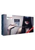 Cumpara ieftin Set BDSM Black Justforme: Masca, Bici, Cleme, Calus, Franghie, Piele PU, Metal, Poliester - Kit Pornire Explorare