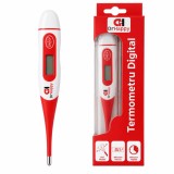 Termometru Digital cu V&acirc;rf Flexibil, Măsurare Orală, Axilară și Rectală, Dr.Happy KFT-03