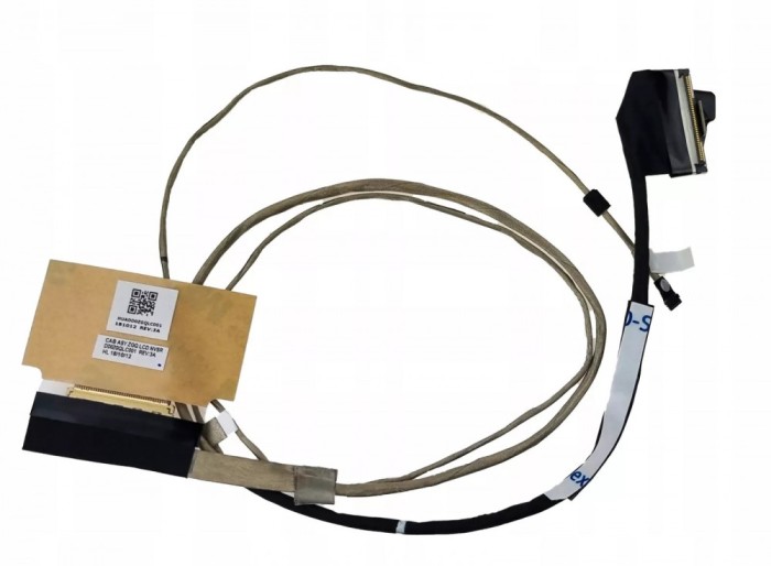 Cablu video Laptop Gaming, Acer, Predator Helios 500 PH517-51, 50.Q3NN7.010, DD0ZGQLC001, HUADD0ZGQLC001, CAB ASY ZGQ LCD NVSR, 40 pini