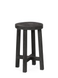 Masuta cafea lemn negru Yako 31x50 cm