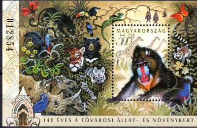 UNGARIA 2006, Fauna serie neuzata, MNH foto