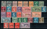 Algeria 1924-1926 - Uzuale, supratipar, serie neuzata
