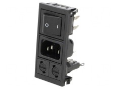 Conector de alimentare AC 10A 250V IEC 60320