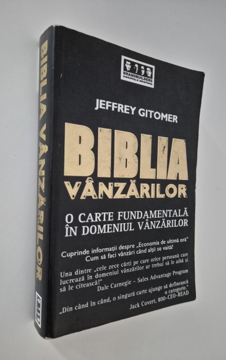 Jeffrey Gitomer Biblia vanzarilor