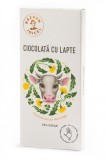 Ciocolata 54% cacao cu lapte, 70g, Razvan Idicel