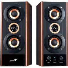 Sistem audio 2.0 Genius SP-HF800A 20W Cherry wood foto