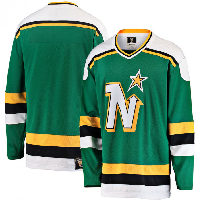 Minnesota North Stars tricou de hochei Breakaway Heritage Blank Jersey - Green - L