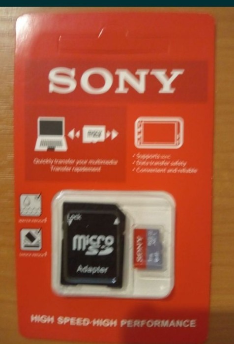 Card memorie micro SD Sony 1Tb cu adaptor sigilat