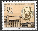 B0516 - Germania DDR 1987 - Muzeul National 1v. neuzat,perfecta stare, Nestampilat
