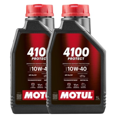 Pachet 2 litri Ulei Motul 4100 Protect 10W40 foto