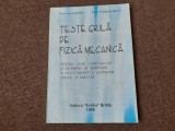 TESTE GRILA DE FIZICA MECANICA IOAN BORS EMILIAN MICU