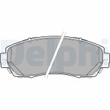 DELPHI LP2710 set placute frana,frana disc
