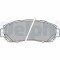 DELPHI LP2710 set placute frana,frana disc