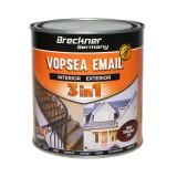 Vopsea email anticoroziva 3 in 1 rosu toreador 21B pe baza de solvent 1L, direct pe rugina, interior si exterior Breckner Germany
