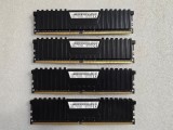 Kit memorie Corsair 32GB (4x8GB), DDR4, CL14, 2400 MHz, Vengeance LPX