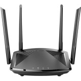 Router wireless D-Link DIR-X1550, MU-MIMO, AX1500, Dual-Band, Negru