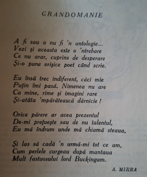Antologia Poetilor de azi (2 vol., I. Pillat, Perpessicius, 1925-1928)