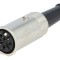 Conector DIN 8-PIN, 270&deg;